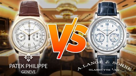 a lange vs patek|patek philippe vs a lange.